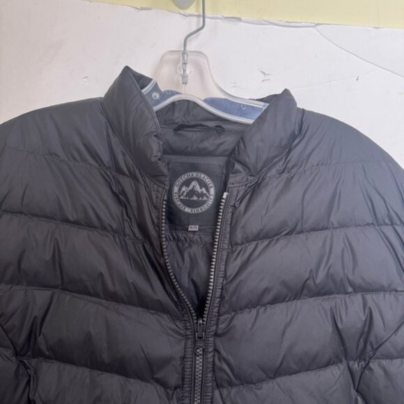 Gotcha Glacier Down Puffer Packable Jacket Zipper Pockets Coat Fitted Black XL - Picture 6 of 16